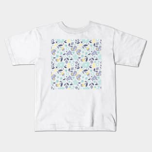 Floral butterflies pattern Kids T-Shirt